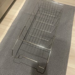 ⭐︎決まりました⭐︎水切りラック　ステンレスの画像