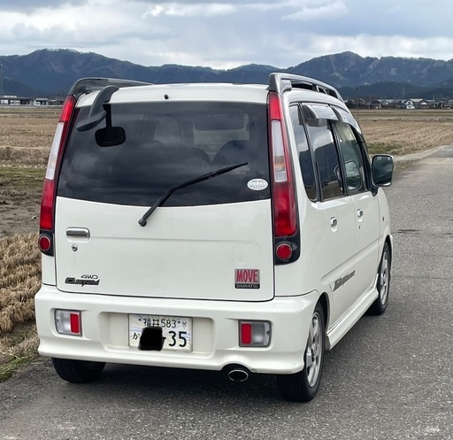 ダイハツ　ムーブ　4WDターボ