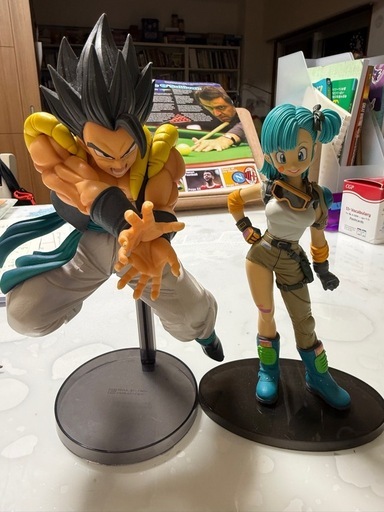 ドラゴンボール フィギュア 2体セット ゴジータ＆ブルマ 美品