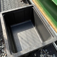 メダカ飼育容器　　　　黒発泡の画像