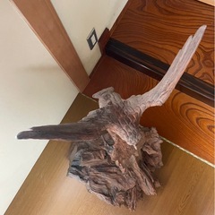 木彫りの鷲(ワシ)の画像