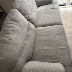 ニトリ　3人掛けソファの画像