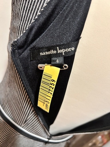 Nanette Lepore ペプラム ノースリーブ ワンピース