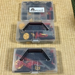 【受渡者決定しました】ロボット作りのパーツ　ヒューマンアカデミー　ロボット教室の画像