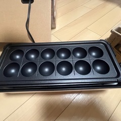 山善 2WAYスリムたこ焼き器の画像