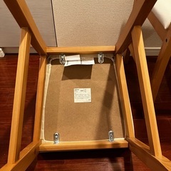 IKEAダイニングチェア2脚セットの画像