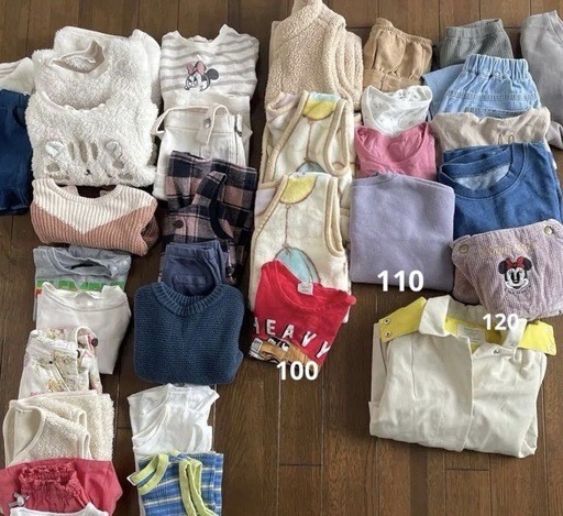【画像からさらに追加】子ども服　キッズ　トップス　ブランド　まとめ売り　80 90 100 110 120