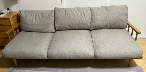 ウニコunico SIAL シアル　カバーリングソファ 3シーター
