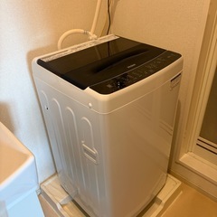 Haier JW-U45B 洗濯機 4.5kg 美品 1年使用の画像