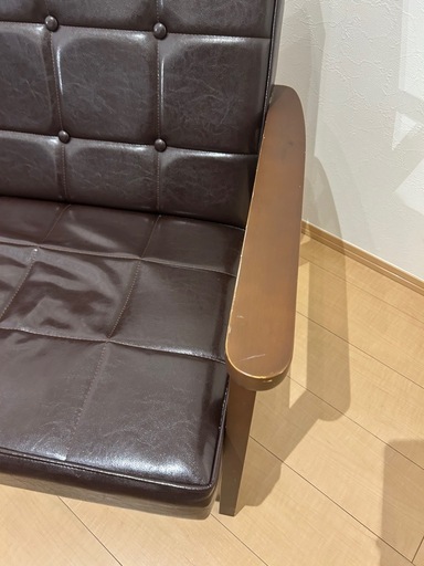 (高円寺)Kチェア 2シーター  ミッドセンチュリー