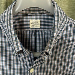 BACK NUMBER バックナンバー チェックシャツ 長袖シャツ L メンズの画像