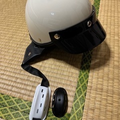ショーティーヘルメット Mサイズ アイボリーの画像