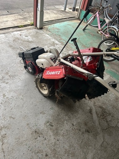 家庭菜園 耕運機 共立　中古　管理機　KR66V