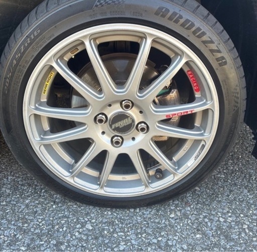 スポーツホイール16スポーツタイヤ付きfinal SPEED16 sixteen