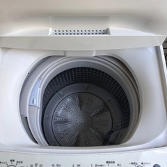 洗濯機2022年製4.5kgの画像