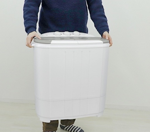 【新品未使用未開封】二槽式洗濯機 本体 洗濯容量3.6kg/脱水容量2.0kg
