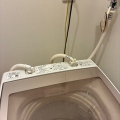 【動作問題なし・3/28まで】AQUA洗濯機　容量7kg（AQW-GV70G）の画像