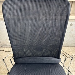 デスクチェア ブラック　R-139の画像