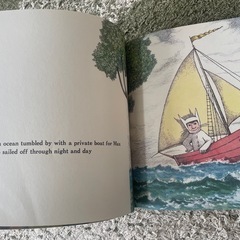 <英語絵本>where the wild things areの画像