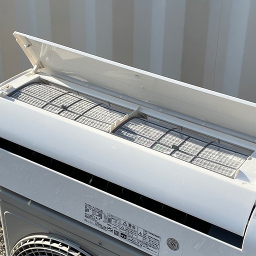 取付け可 ! !◇日立 エアコン 8畳用 2018年製 単相100V 白くまくん ソフト除湿RAS-AJ25H② 洗浄済み ! 保証付