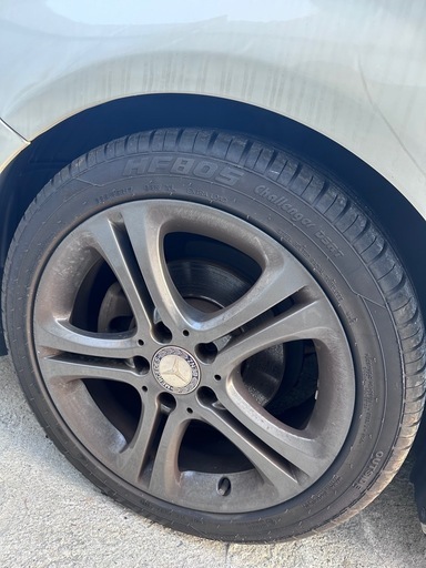 メルセデス　Bクラス　180 純正ホイールタイヤ　セット　225/45R17