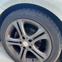 メルセデス　Bクラス　180 純正ホイールタイヤ　セット　225/45R17の画像