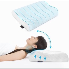 快眠 低反発枕 まくら 安眠 肩こり 首こり 改善 ストレートネ...