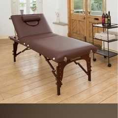 施術用 ベッド 高さ変更可 折りたたみ式の画像