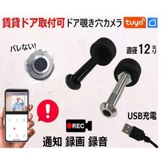 20日までお値下げです。未使用品ドアスコープカメラ　防犯カメラの画像