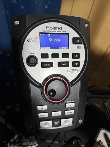 ローランド電子ドラムTD11ツーバス仕様