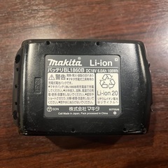 マキタインパクトドライバーTD172D 純正バッテリー1個 充電器 ケース付きの画像
