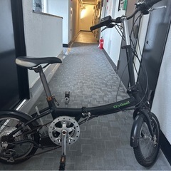電車折りたたみ自転車　値下げ不可の画像