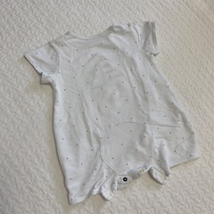 アカチャンホンポ 半袖ロンパース ライトブルーの画像