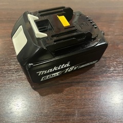 マキタ丸ノコ　純正バッテリー1個付きの画像