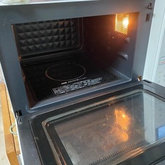 アイリスオーヤマ電子レンジ2021年製の画像