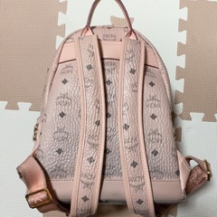 【配送可】MCM リュック パウダーピンクの画像