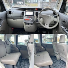 「車検2年付 タント Xリミテッド 4.7万km ナビ Bluetooth 総額26万8千円」の画像