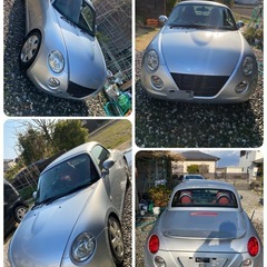 ダイハツ コペン L880K 車検2年　119000km 赤シート 社外マフラーの画像