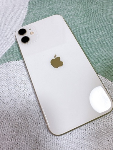 【美品】iPhone 11 64GB ホワイト SIMフリー　フルセット