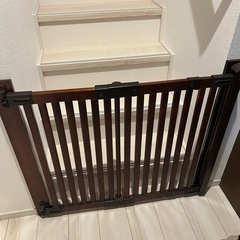 ★3/26までの引取で2000円引★日本育児　木製バリアフリーゲート oridoor　２つセットの画像