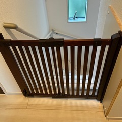 ★3/26までの引取で2000円引★日本育児　木製バリアフリーゲート oridoor　２つセットの画像