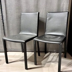 大塚家具　ダイニングチェア　2脚セットの画像