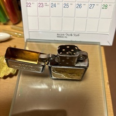 ジッポライター純銀仕上げ　の画像