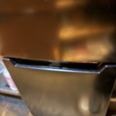 譲り先決まりましたTOHO TAIYO ブラック TH-87L2-BK [幅47cm /87L /2ドア /2021年](3/21昼頃引き取り限定)の画像