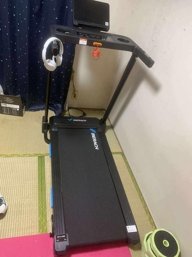 i-REACH 折りたたみトレッドミル デジタルディスプレイ