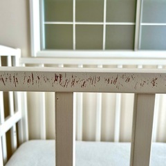 ベビーベッドの画像