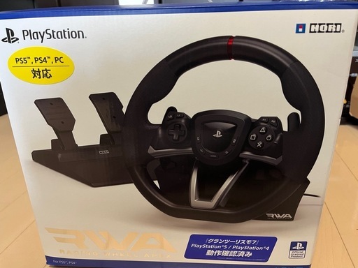 ps5.   pc. ハンコン
HORI..レーシングホイールエイペックス、　ハンコン。