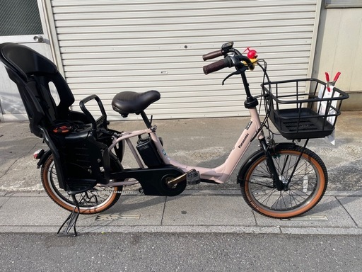 試乗?新車仕上げ⭐️中古子供乗せ電動自転車 パナソニックギュットクルームFR・アニーズ