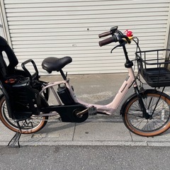 試乗🉑新車仕上げ⭐️中古子供乗せ電動自転車 パナソニックギュットクルームFR・アニーズの画像