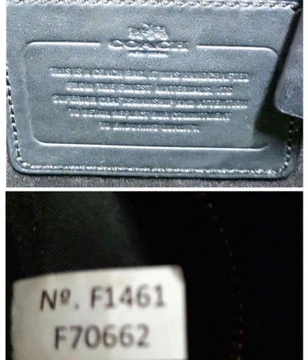 coach ビジネスバッグ ブラック 2way オールレザー ショルダー ハンド